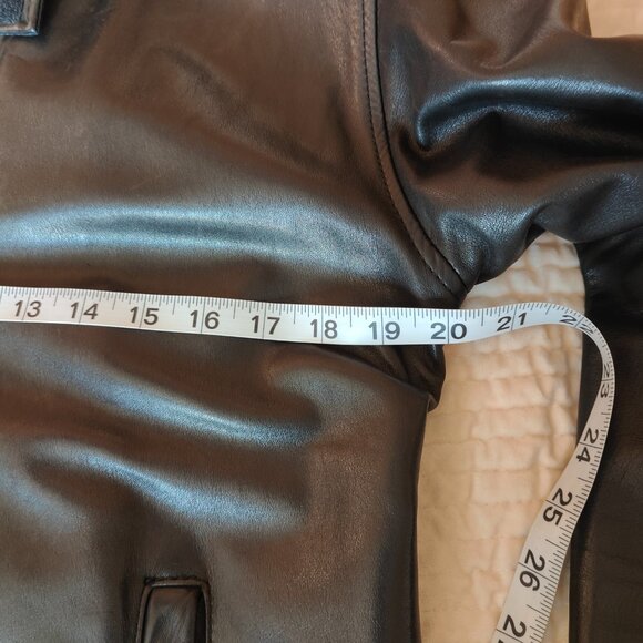 🔥 VINTAGE 1980s Lambskin Leather Jacket – Leather Line NYC 🔥 - Picture 5 of 9